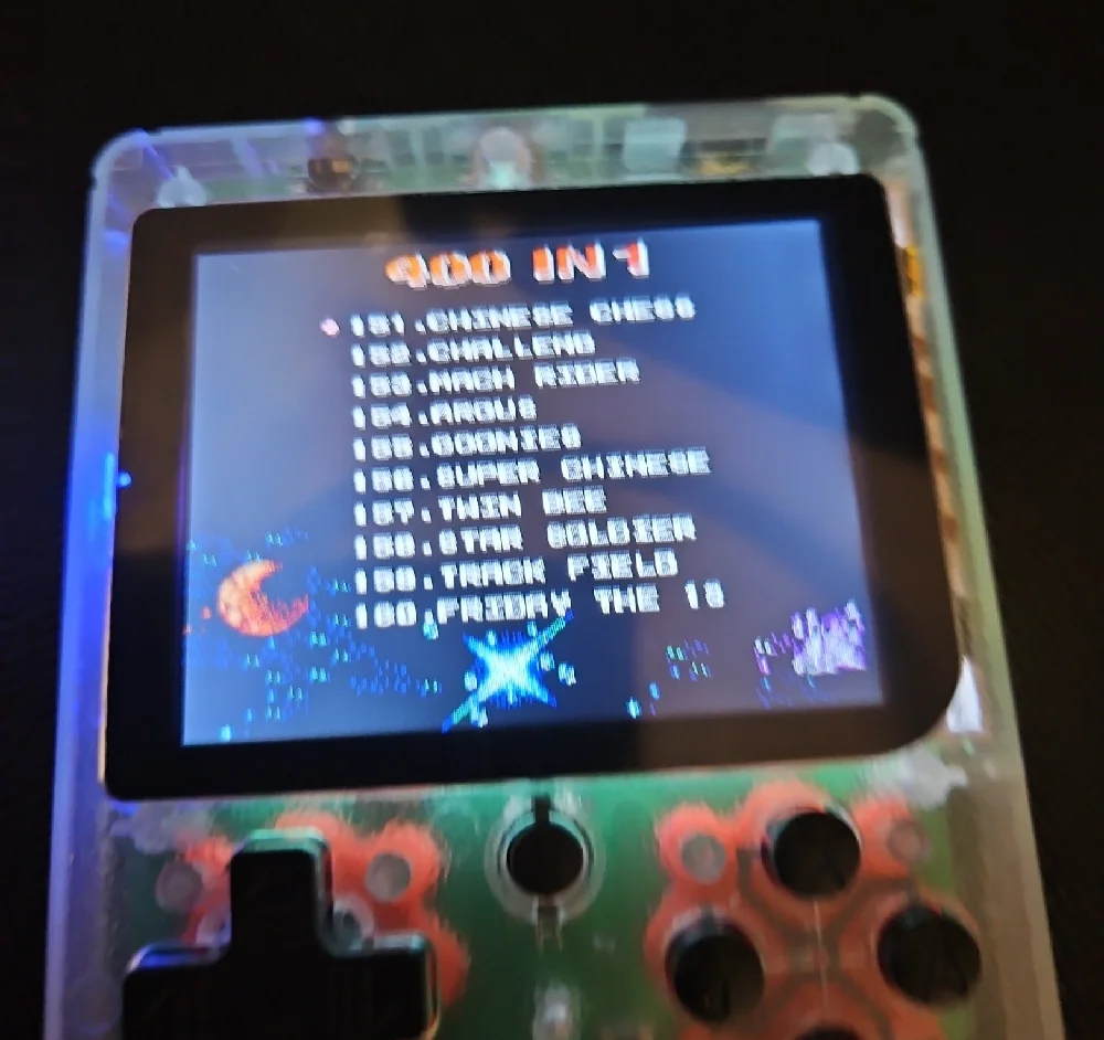 Plus Handheld Game Console - Black and Green